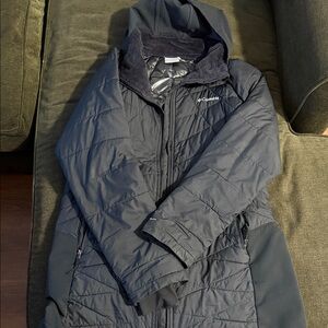 Columbia Dark Gray Hooded Jacket